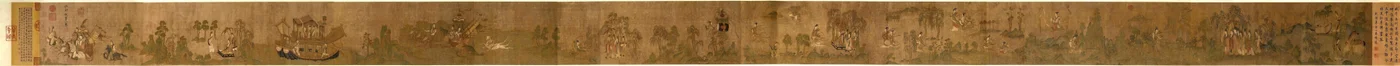 Gu Kaizhi, Nymph of the Luo River, Gugong (Palace Museum), Beijing